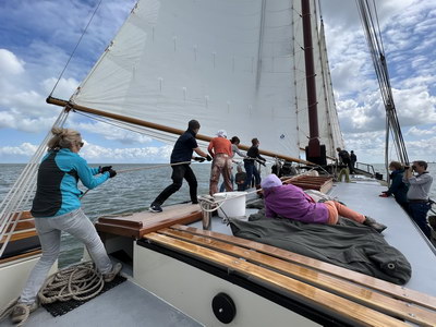 [Segeln im Wattenmeer. Foto: Roland]