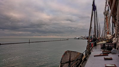 [Hafen von Terschelling. Foto: Rop]