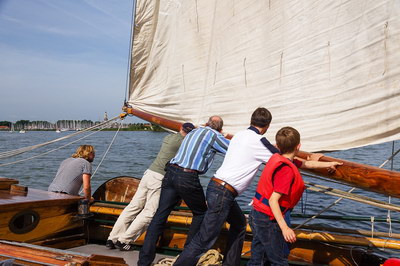 [Segeln auf dem Ijsselmeer]